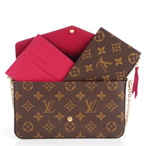 chain louis vuitton bag|louis vuitton chain wallet felicie.